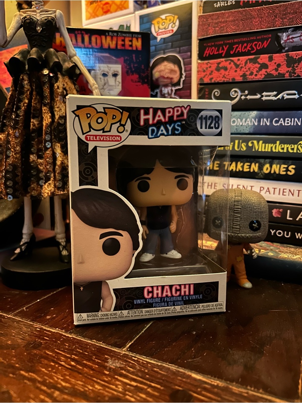 Funko Happy Days Chachi Vinyl Figure - Black Hair, Brown Outfit